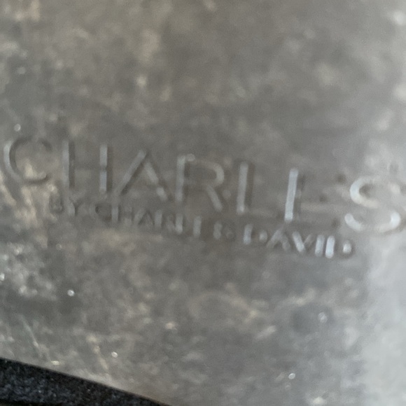 Charles By Charles David Over the Knee Faux Black Suede Boots. 8.5 - Picture 7 of 11